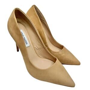 Steve Madden Pumps Size 8 Tan Pointed Toe Pumps Smooth‎ Suede Upper